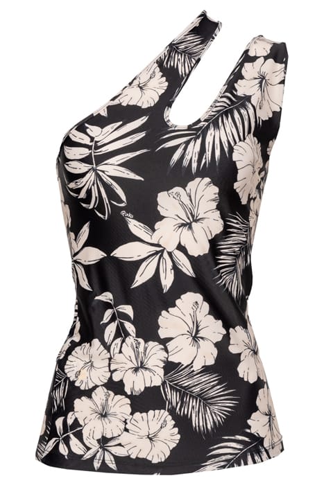 TIRCHIO TOP JERSEY TECNICO ST.FIORE GRAFICO BLACK/BUTTER 1