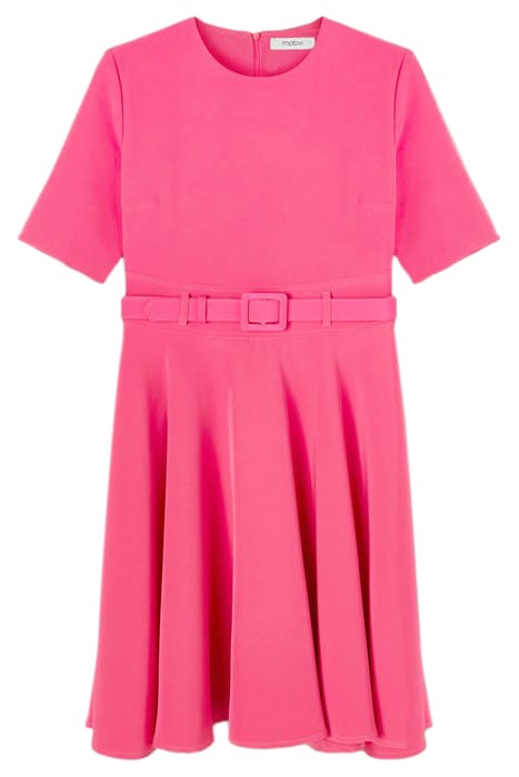 SHORT DRESS WITH BELT 4