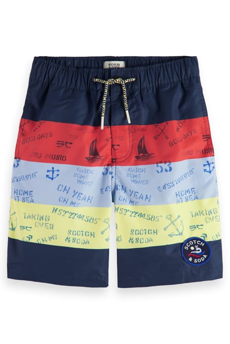 LONG-LENGTH COLOURBLOCK BOARD SHORTS COLOURBLOCK 1