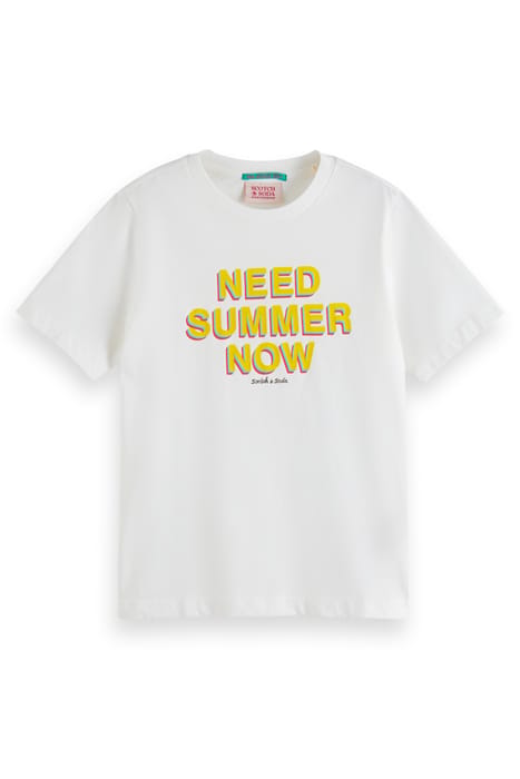 RELAXED-FIT T-SHIRT OFF WHITE 1