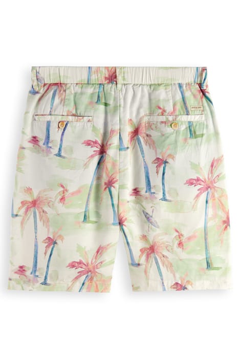 TWILT - PRINTED PLEATED BERMUD PALMTREE HAWAII AOP 5