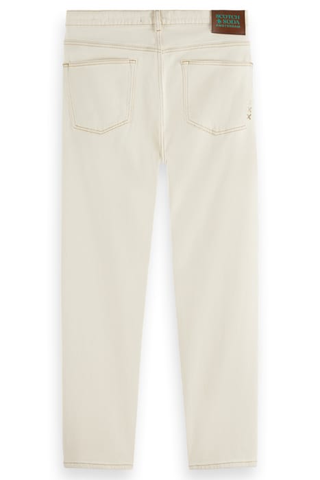 THE DROP REGULAR TAPER JEANS WHITEWASH 5