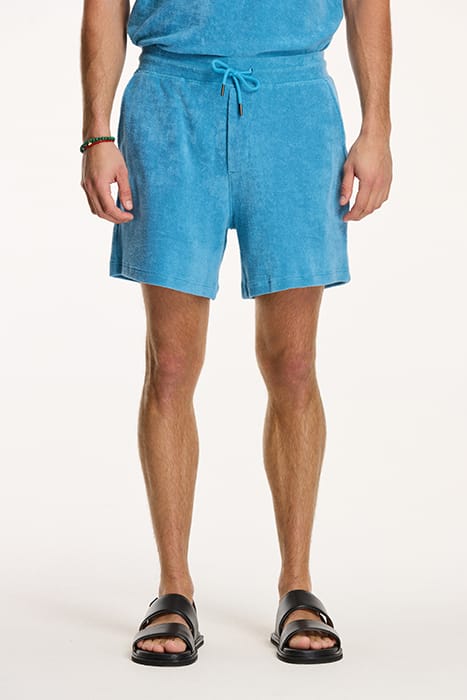 EVAN TOWELING SHORTS CANADIAN BLUE 1