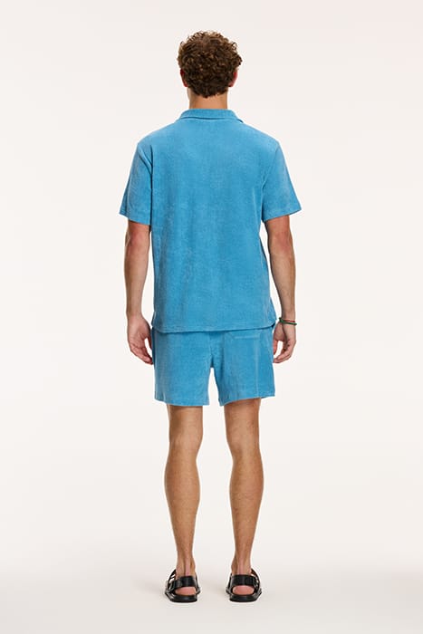 EVAN TOWELING SHORTS CANADIAN BLUE 4
