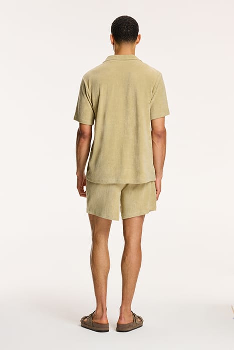 EVAN TOWELING SHORTS BEIGE 4