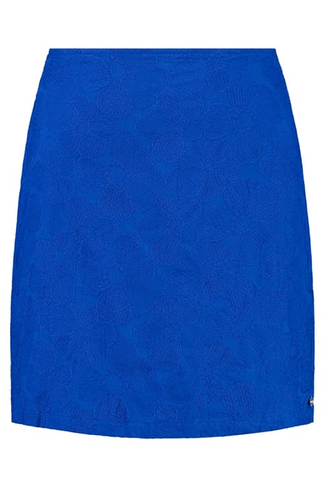 GEORGIA SKIRT TONAL FLOWER EMBRO BLUE TONAL FLOWER EMBRO 5