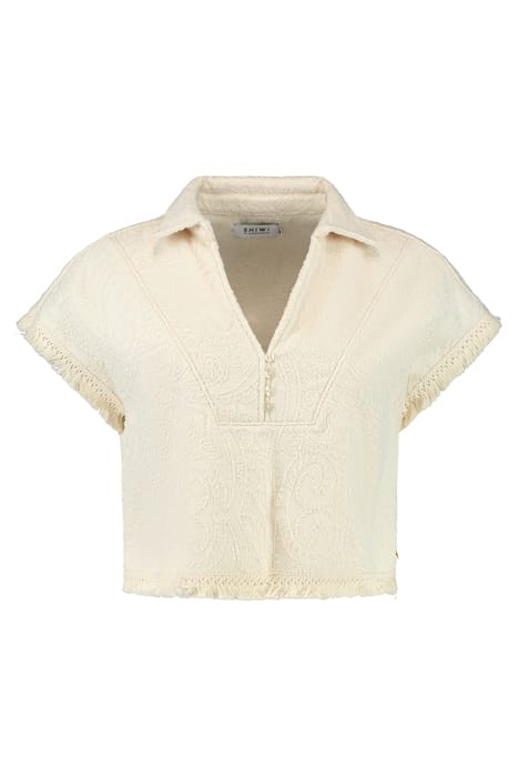 IRIS INTARSIA TOWELING TOP SHIWI KIT PAISLEY 5
