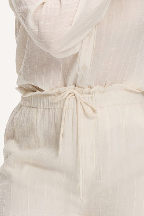 MILA SLUB SHORTS LIGHT KIT WHITE 8