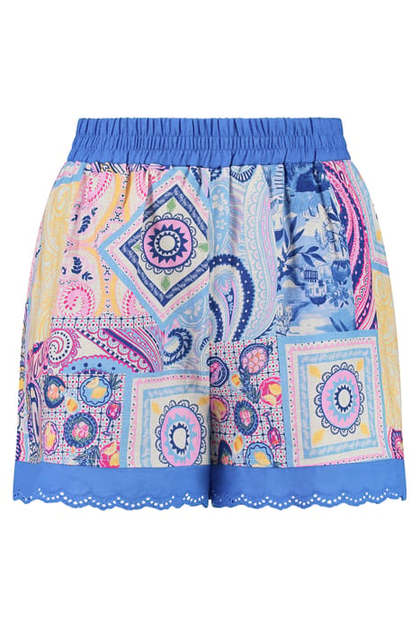 MAX SHORTS PAISLEY BANNER PAISLEY BANNER BLUE 5