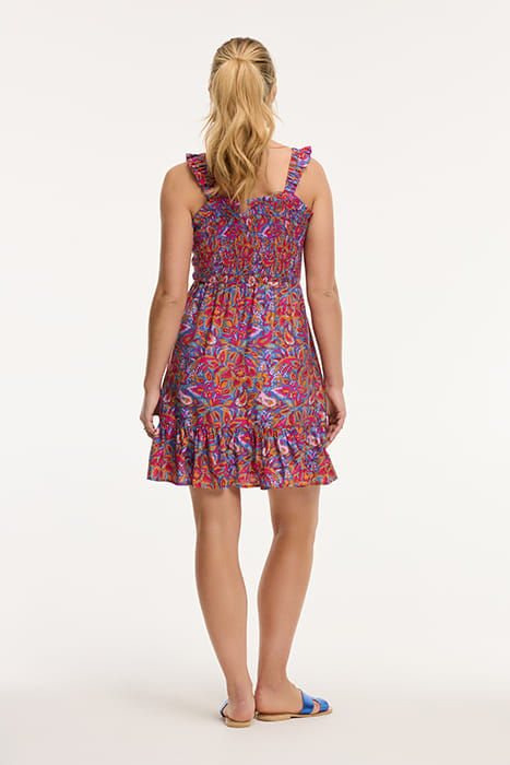 FIESTA DRESS SICILIAN FLOWER PURPLE SICILIAN FLOWER 4