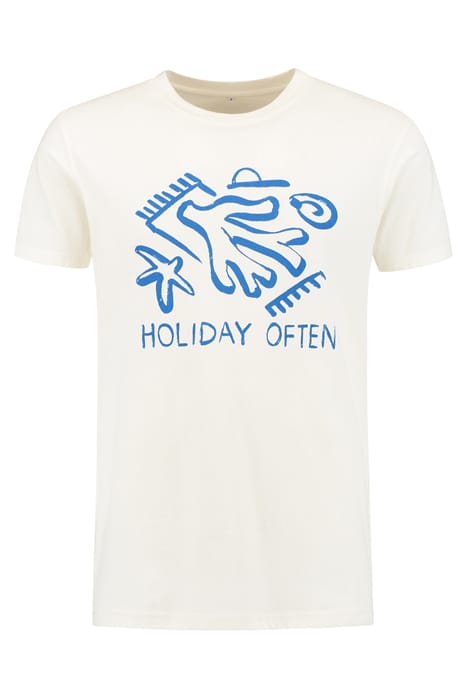 HOLIDAY OFTEN T-SHIRT JET STREAM WHITE 4