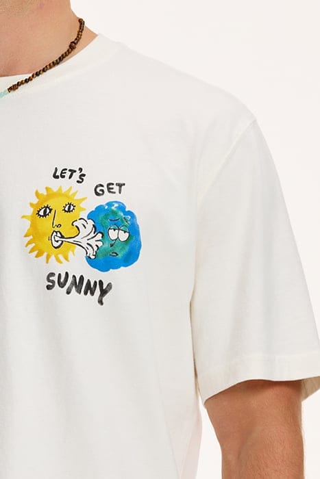 GET SUNNY T-SHIRT JET STREAM WHITE 7