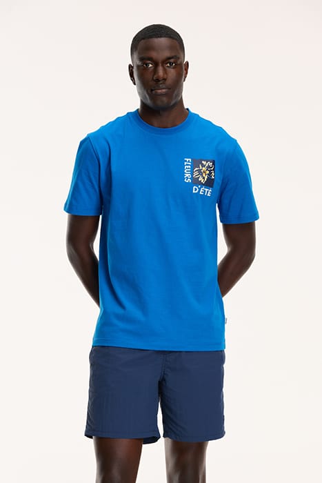 FLEURS T-SHIRT SKYDIVE BLUE 1