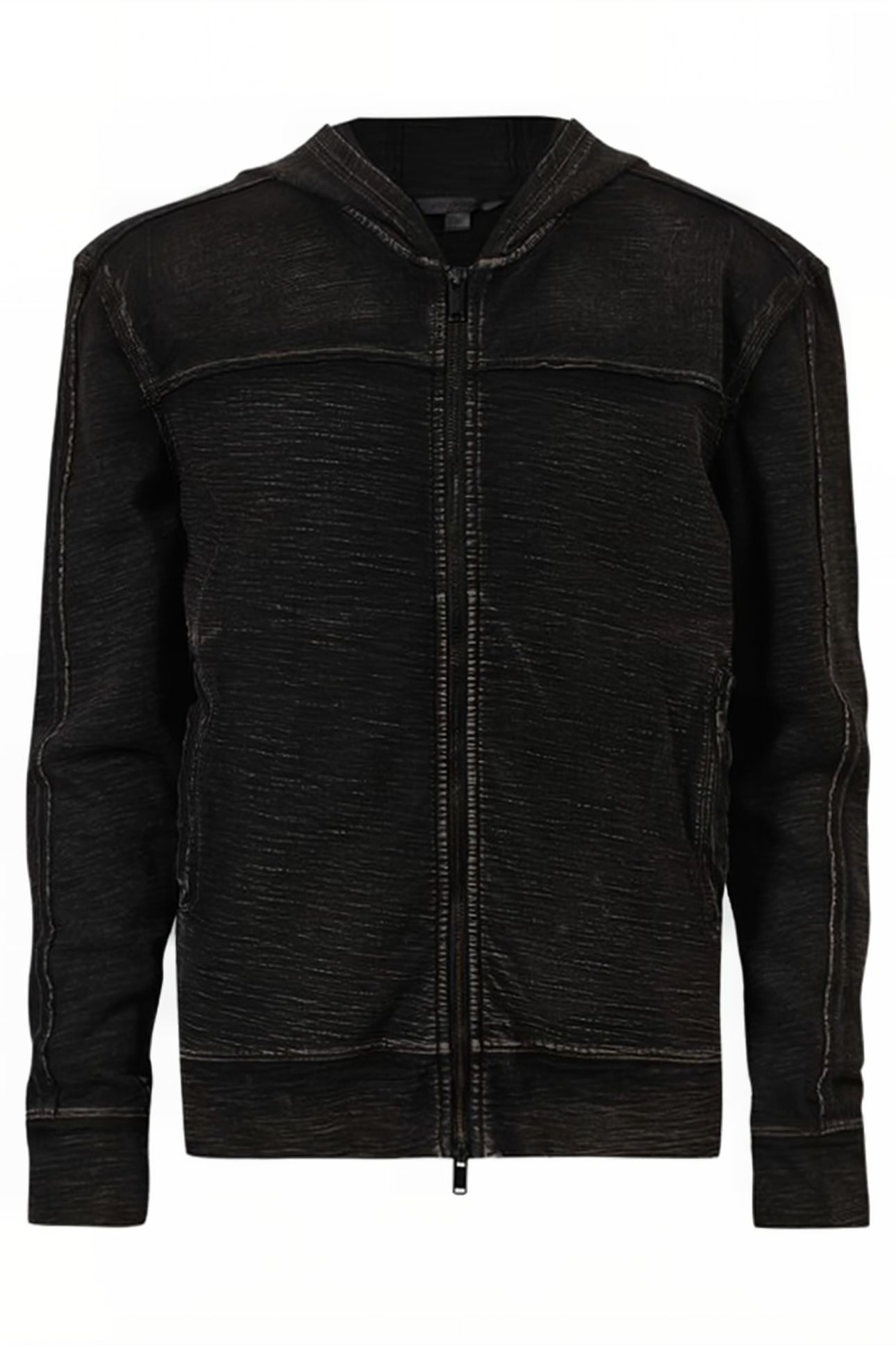 NORTON LS HIGHTWIST SLUB CTN PULLOVER HO BLACK 1