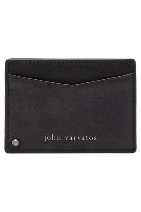 HERITAGE DUAL SWING CARD CASE BLACK 1