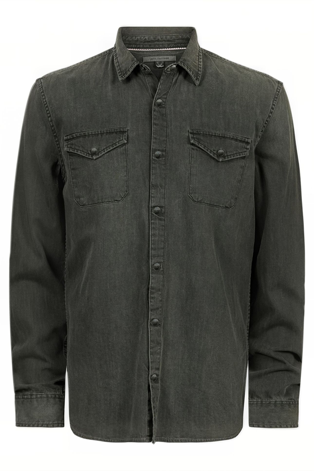 MARSHALL REGULAR FIT LS WESTERN SPORT SH MINERAL BLK 1