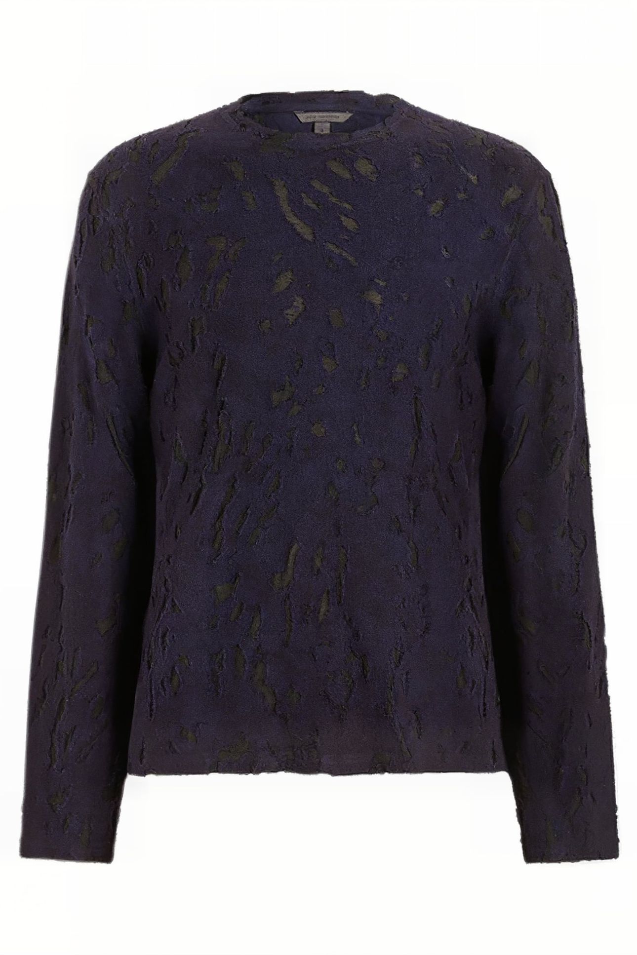 HANSEL LS TERRY FLOWY LEOPARD BURNOUT CR NIGHT SHADOW 1