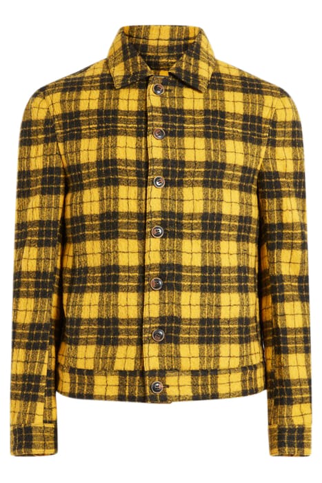BTN DOWN BLOUSON WITH SEAM POCKETS SIDE CANARY 1
