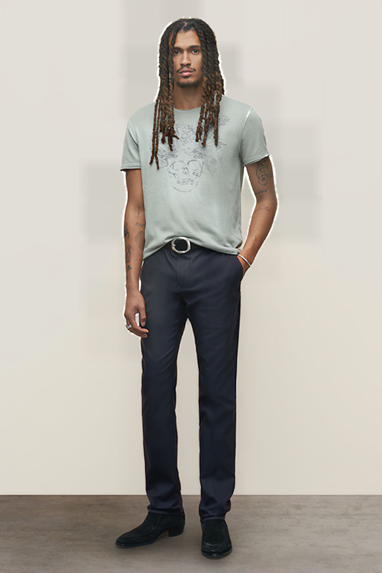 MOTOR CITY PANTS NAVY 2
