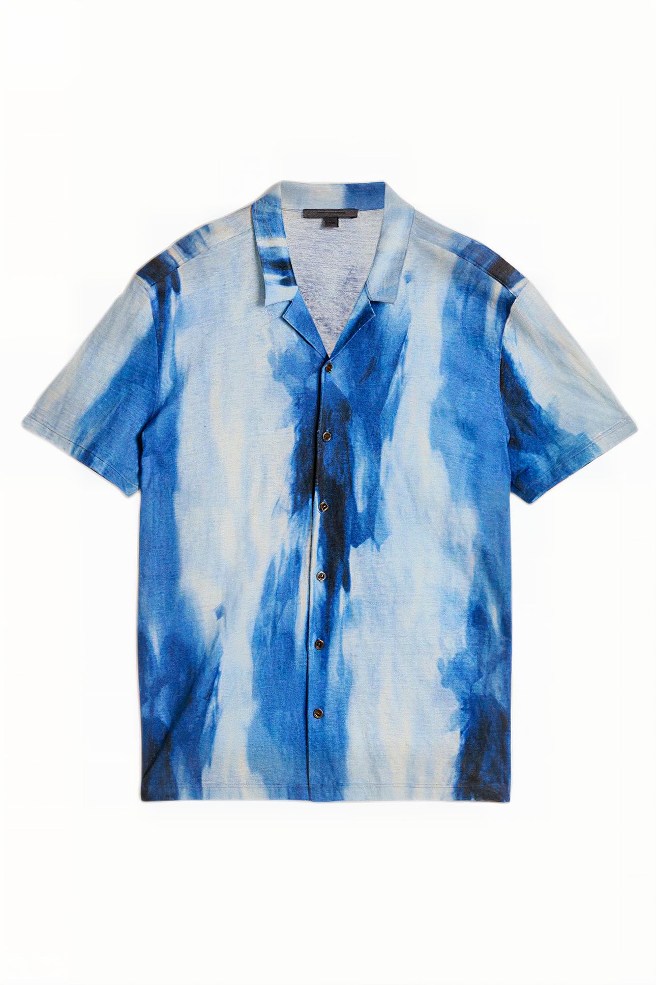 LAUREL REGULAR FIT SS CAMP SHIRT WITH DI DUTCH BLUE 2