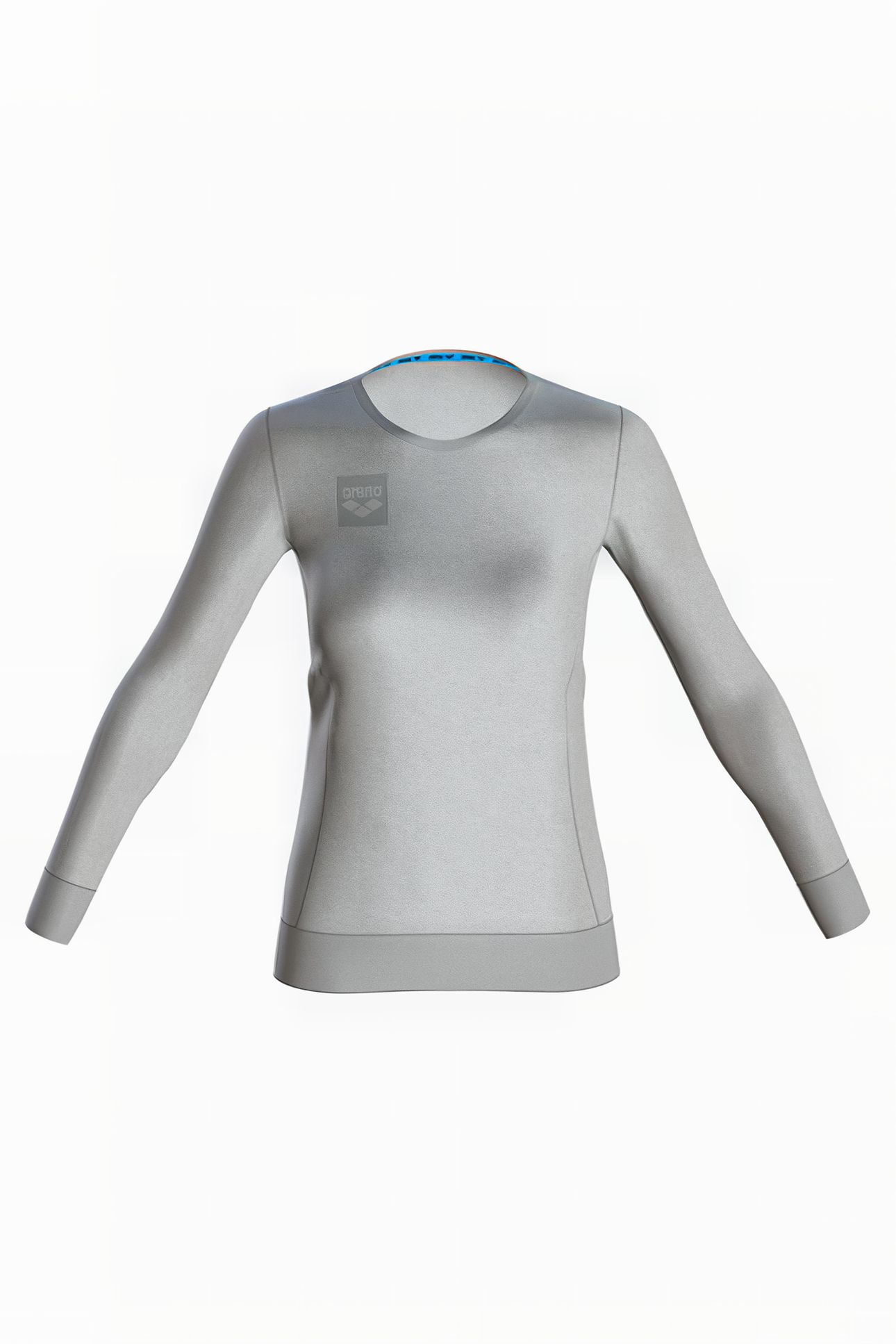 W ESSENTIAL CREW SWEAT MEDIUM GREY MELANGE 4