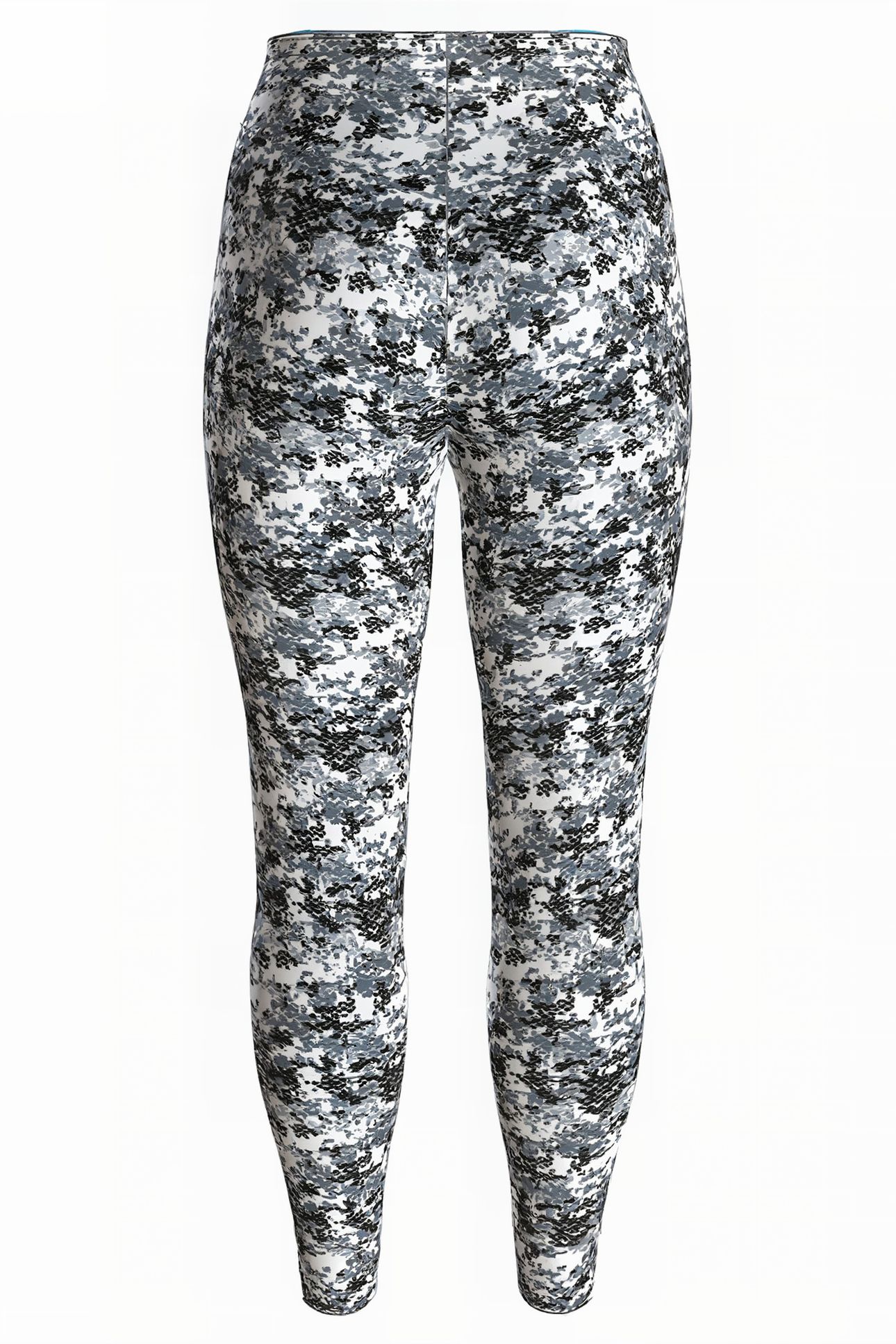 W GYM SPACER PANT CAMOU BLACK 2