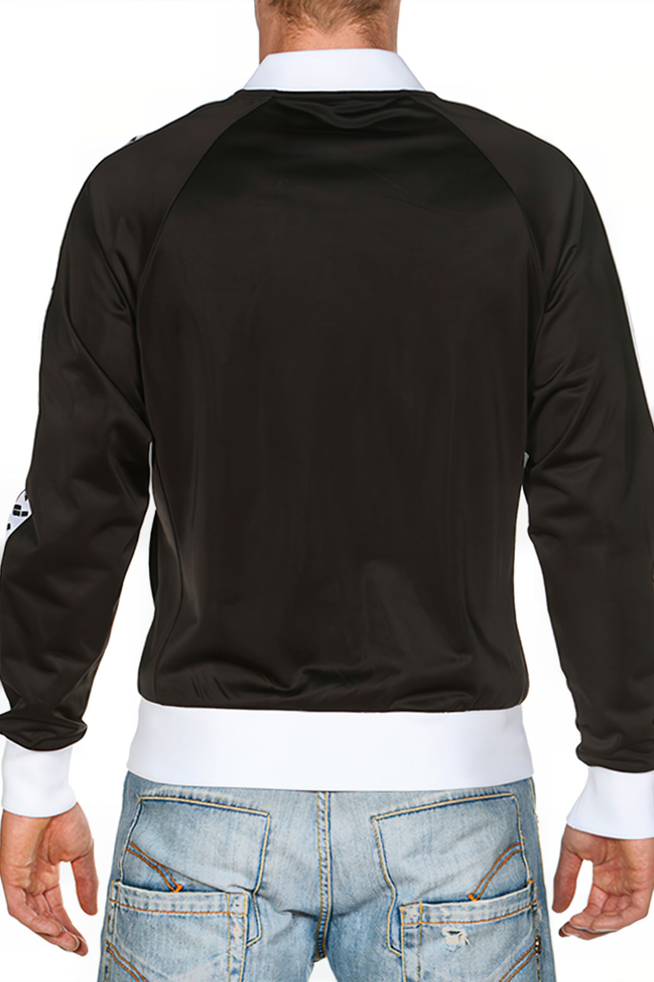 M RELAX IV TEAM JACKET BLACK-WHITE-BLACK 2