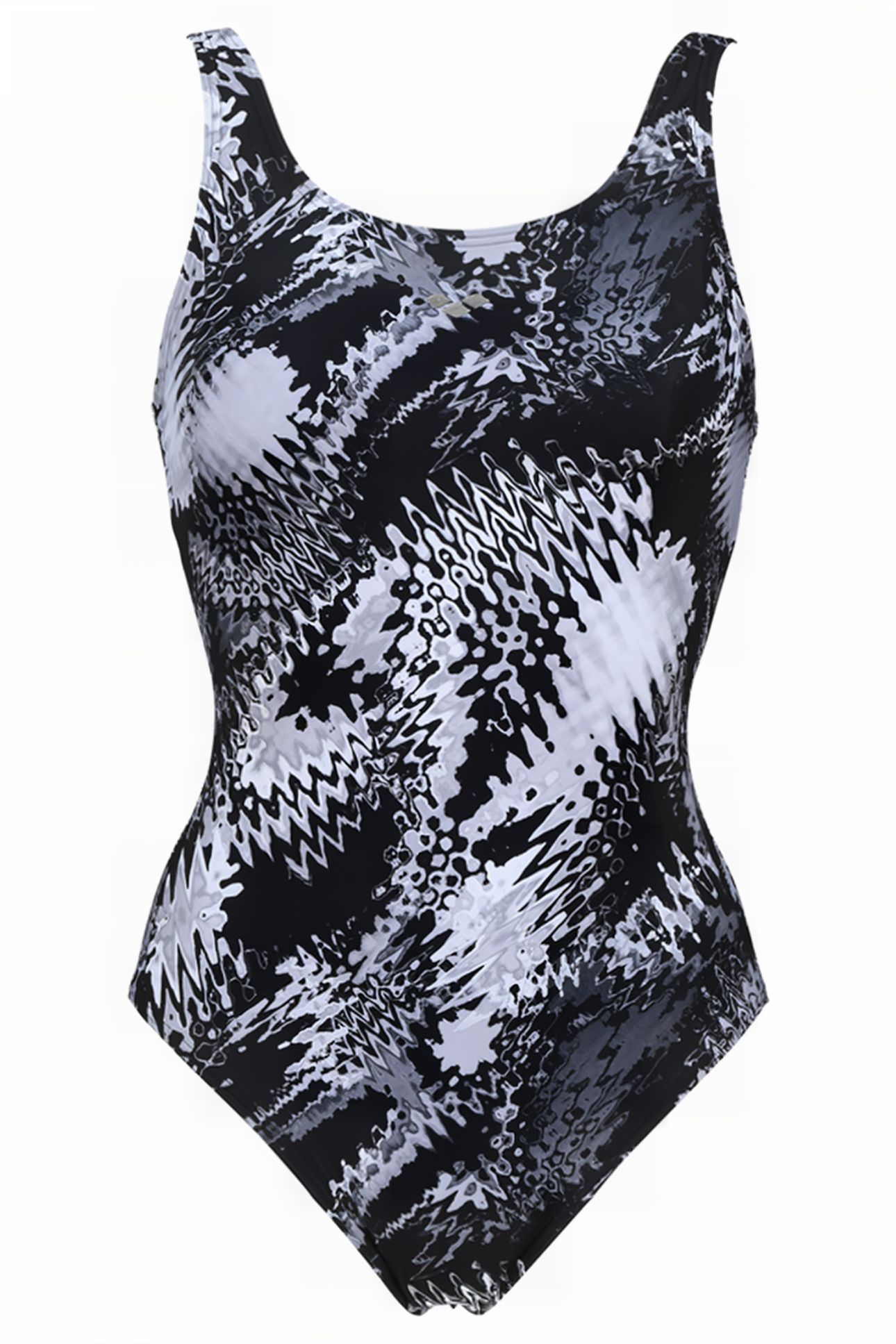 W ZORA U BACK ONE PIECE C-CUP BLACK MULTI 4