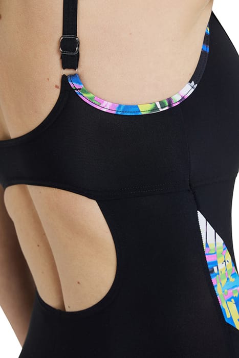 WOMEN'S BODYLIFT SWIMSUIT CAROLINA STRAP BLACK-BLACK MULTI 5