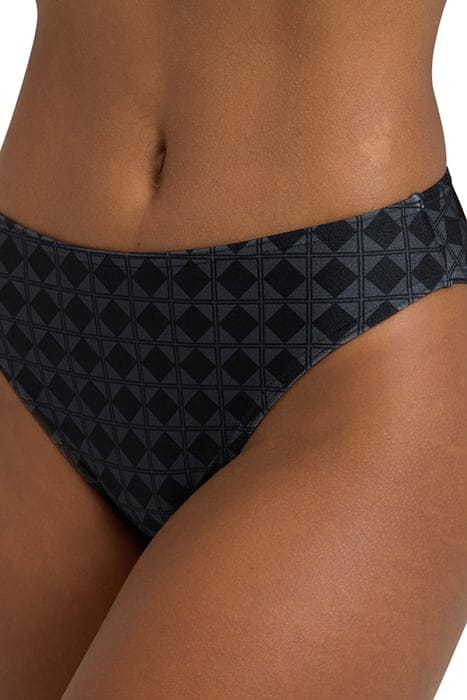 WOMEN'S ARENA 50TH BIKINI BRALETTE BLACK MULTI-GOLD 9