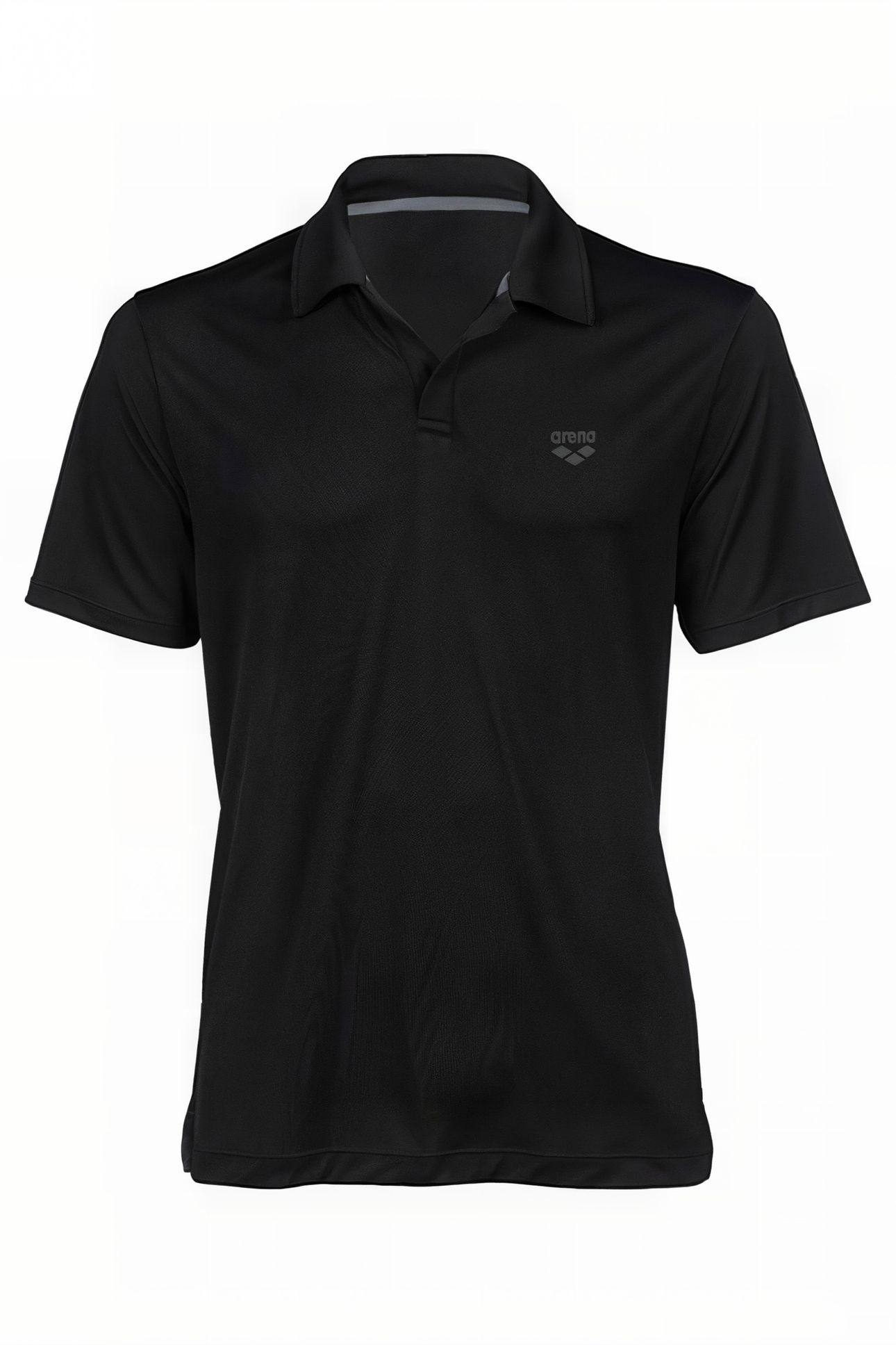 MEN'S POLOSHIRT SOLID BLACK-ASPHALT 4