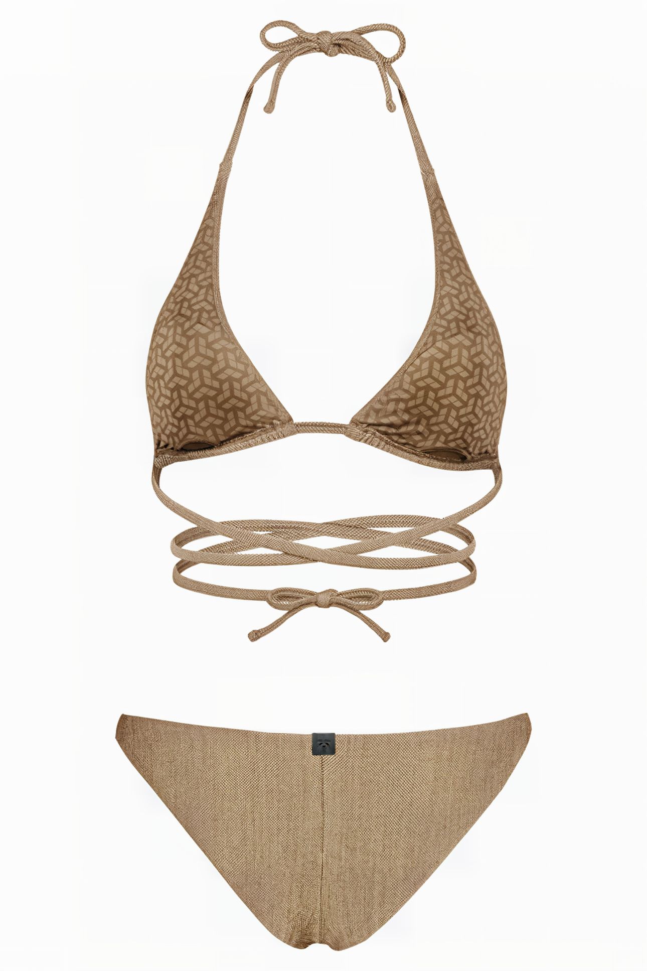 WOMEN'S ARENA TECH WOOL TRIANGLE BIKINI SAND 5