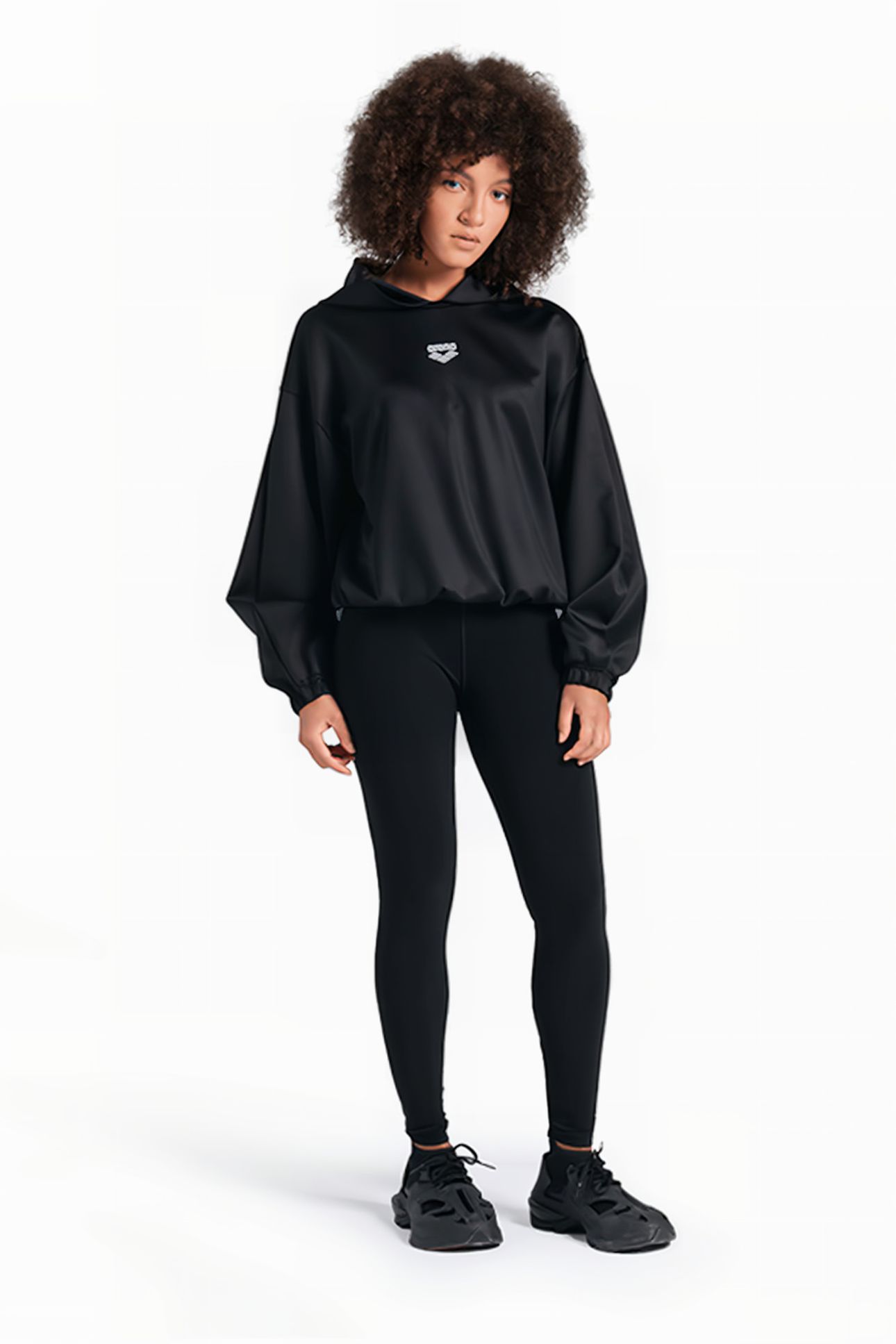 WOMEN'S HOODED SWEAT MPH BLACK 3