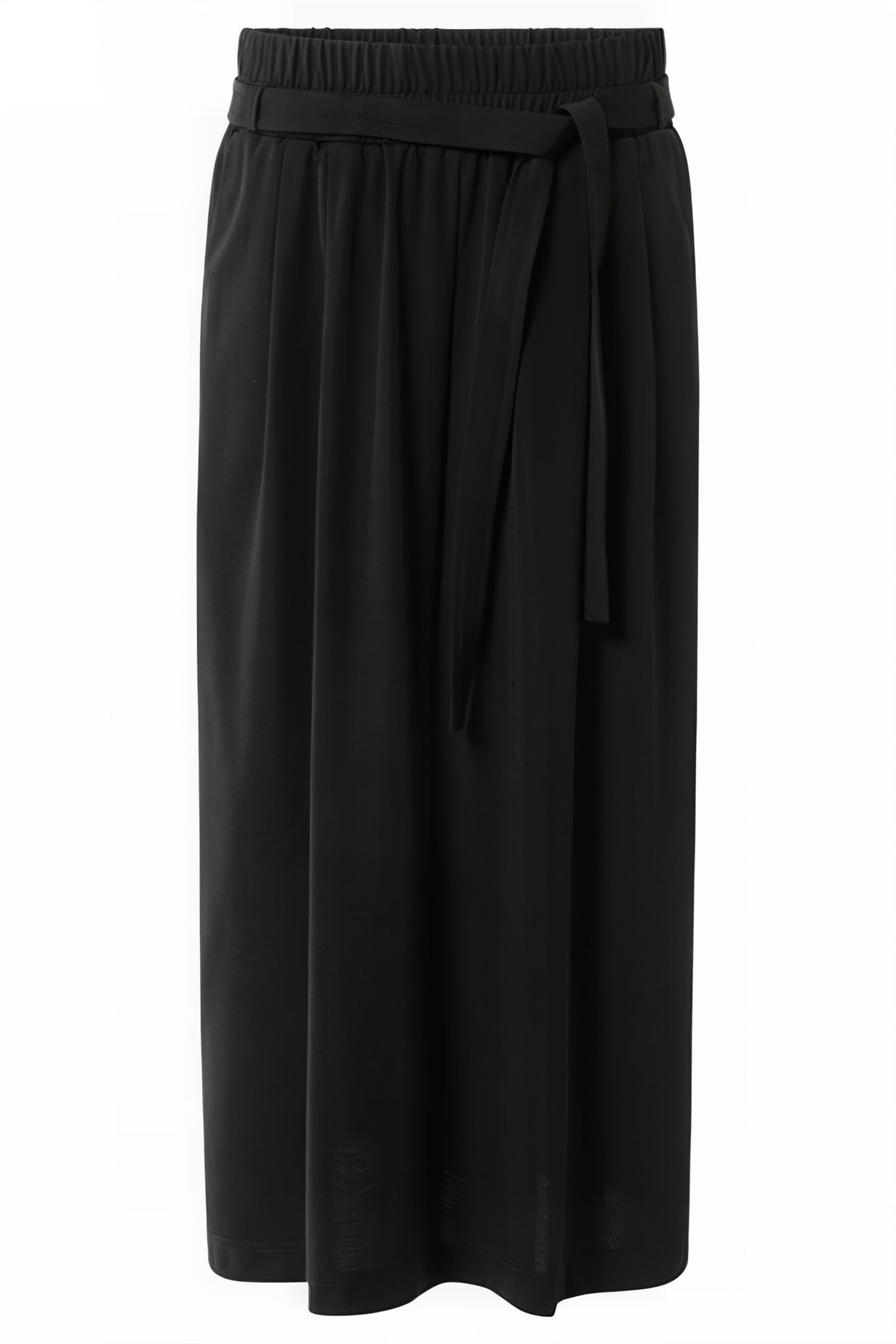 COMMA SKIRT-LONG BLACK 4