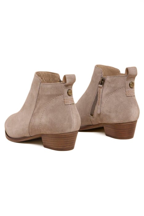 WILLOW SUEDE ANKLE BOOT LIGHT GREY 3