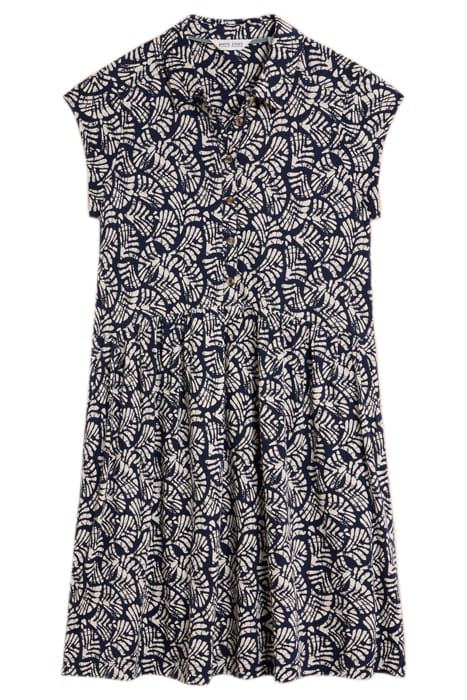 EVERLY JERSEY SHIRT DRE NAVY PRINTED 1