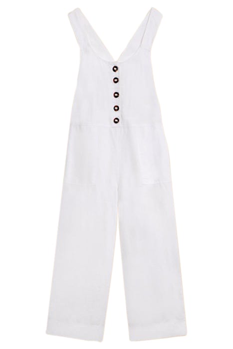 VIOLA LINEN DUNGAREE NATURAL WHITE 1