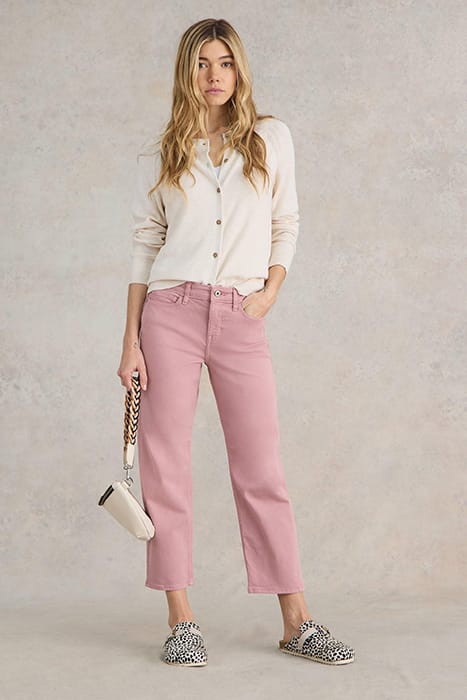BLAKE STRAIGHT CROP JEAN TY PINK 1