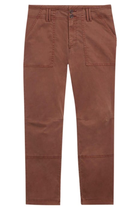 BLAIRE TROUSER DARK TAN 1