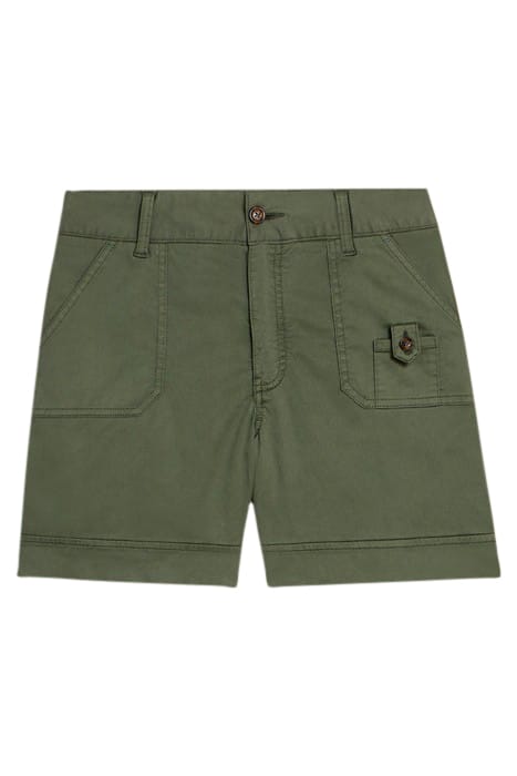 MOLLIE COMBAT SHORTS MID GREEN 2