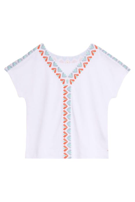 NEVA EMBROIDERED TOP WHITE 1