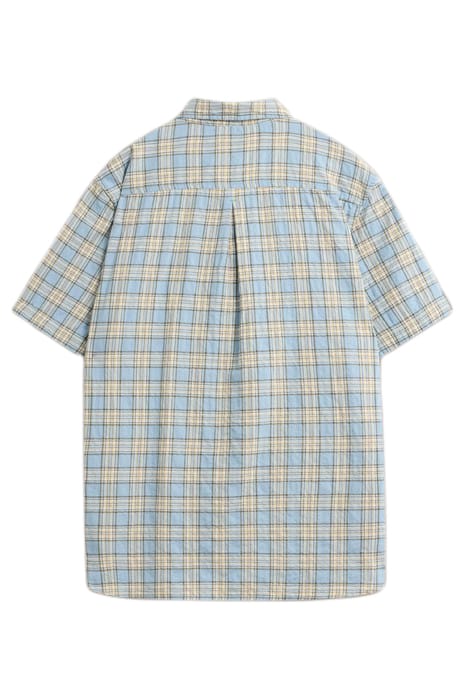 MADRAS CHECK SHIRT BLUE 2
