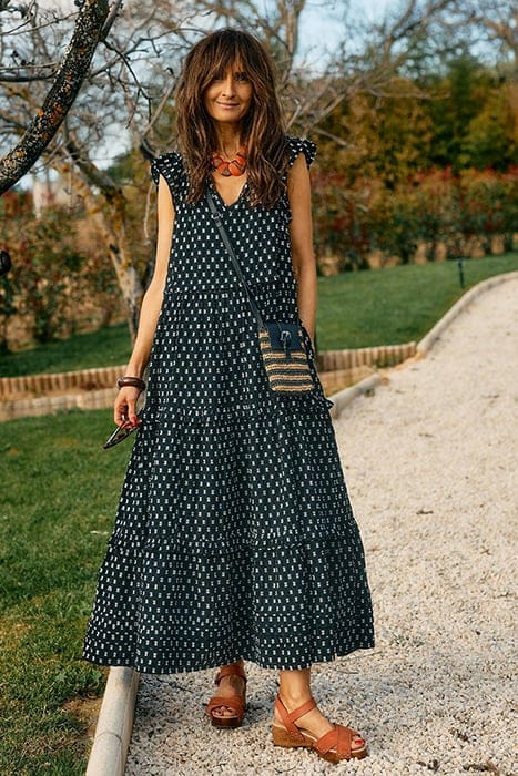 ROSIE COTTON MAXI DRE BLACK 4