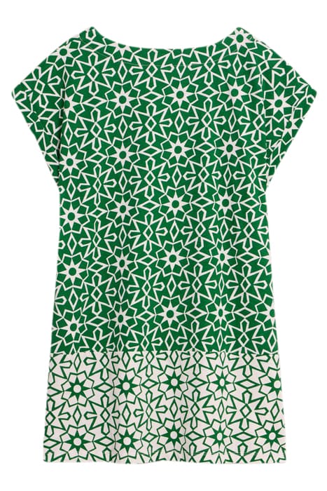 CARRIE TUNIC GREEN PRINTED 3