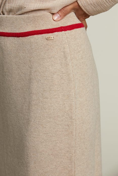 BEIGE MIDI SKIRT 4