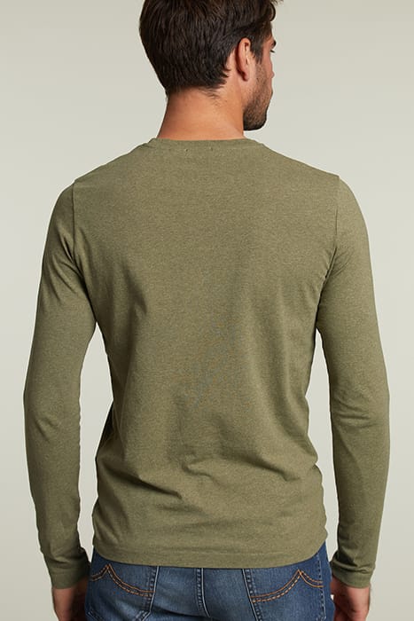 BASIC SLIM FIT T-SHIRT IN COTTAGE MIX 2