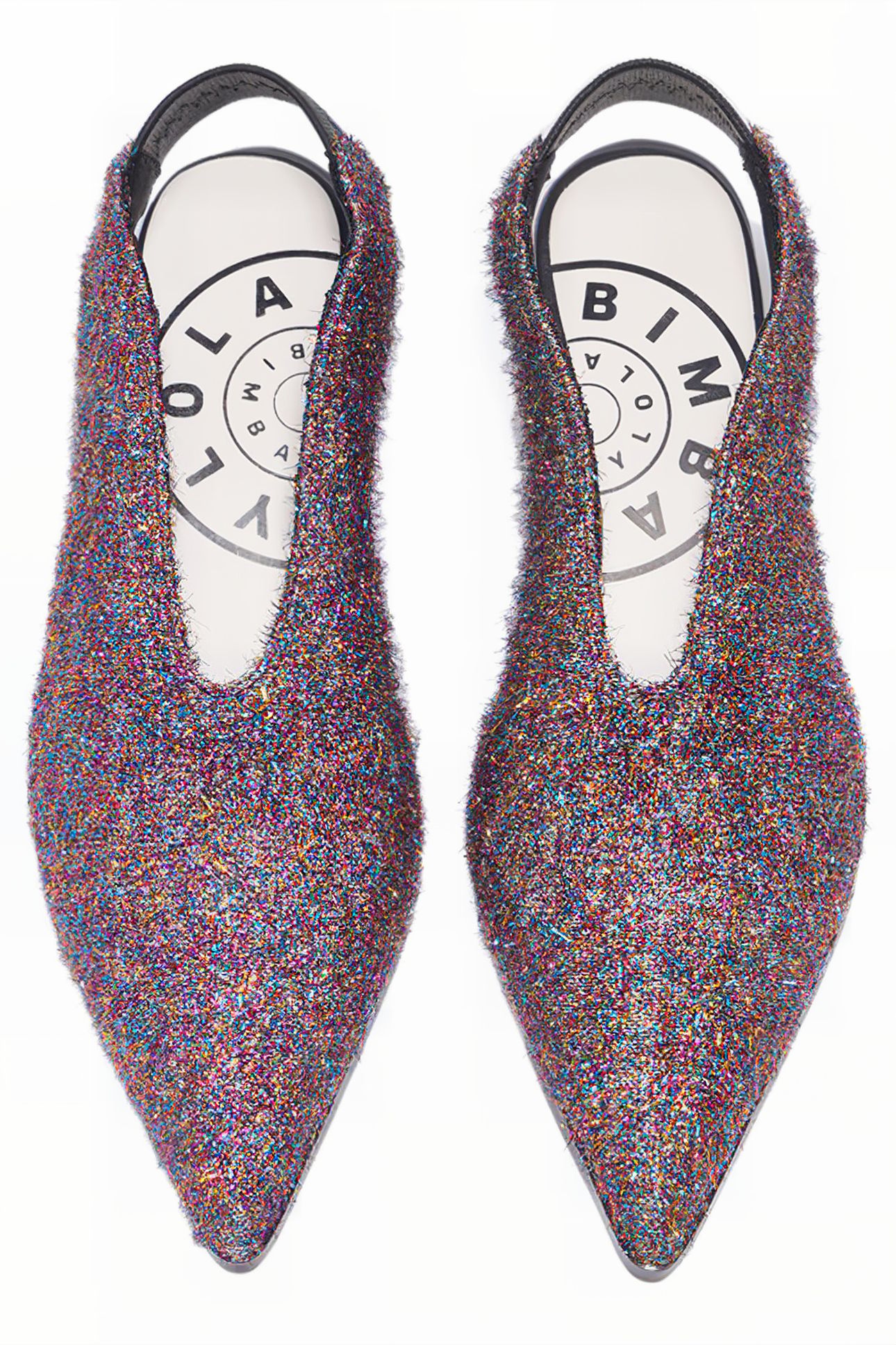 MULTICOLOR TINSEL COURT SHOE 3