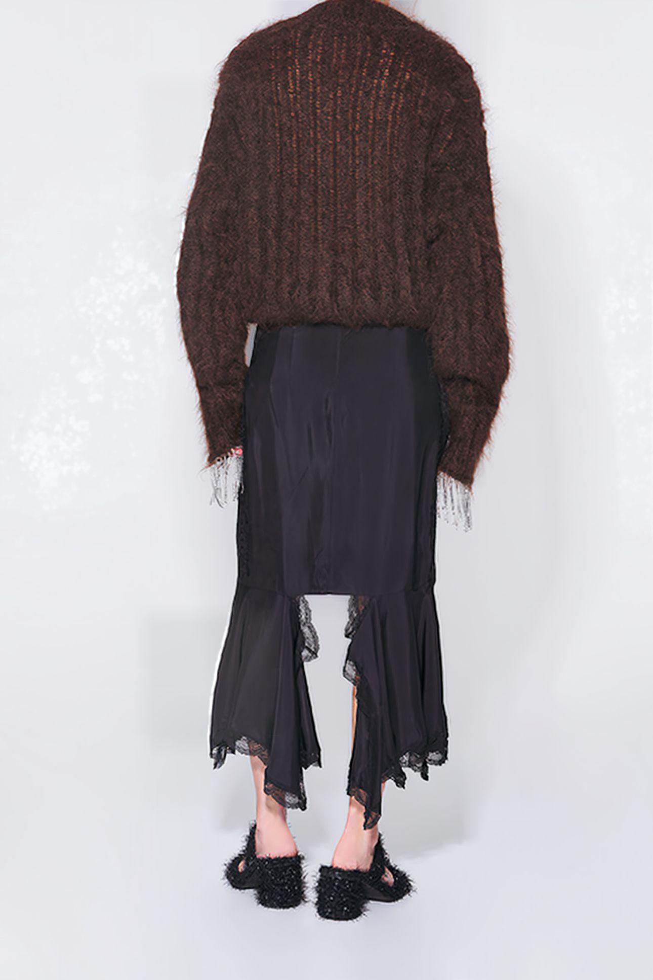 BLACK SLIP SKIRT 2