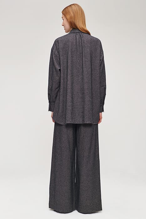 COTTON WOOL MIX OVERSHIRT MIDNIGHT BLUE 3