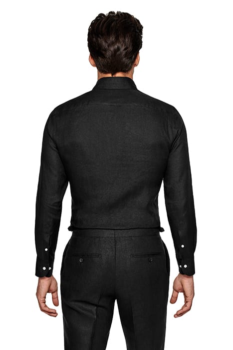 BLACK SLIM FIT SHIRT 2